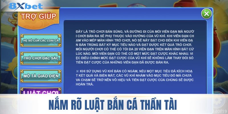 Nắm rõ luật bắn cá thần tài 