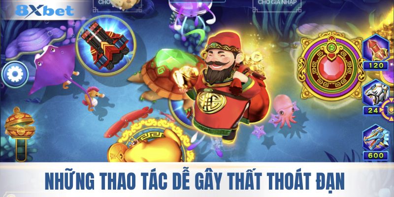 Những thao tác dễ gây thất thoát đạn 